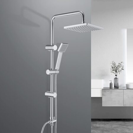 offerta a tempo: joho colonna doccia idromassaggio set doccia fori muro regolabili sistema doccia a — 22% da 89,99 € a 69,99 €