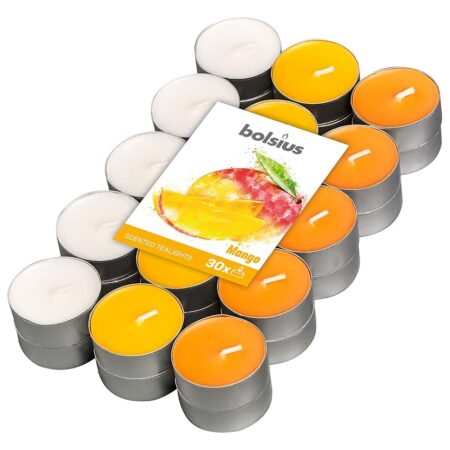 offerta a tempo: 30 candele profumate — 55% da 7,49 € a 3,39 €