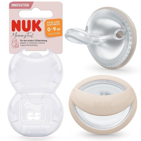 offerta a tempo: nuk ciuccio mommyfeel | per una relazione intatta di allattamento | silicone senza bpa | 0 — 36% da 11,95 € a 7,69 €