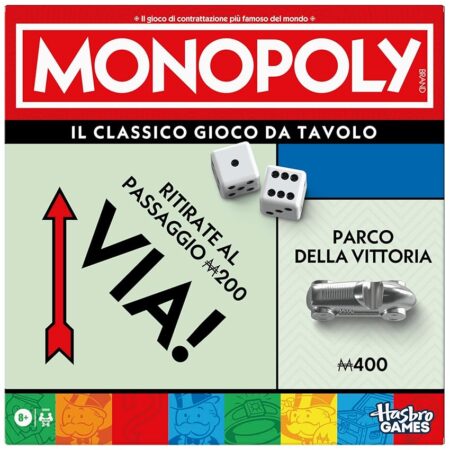 offerta a tempo: hasbro gaming monopoly gioco da tavolo — 38% da 29,99 € a 18,49 €