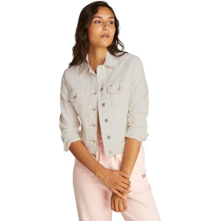 offerta a tempo: tommy hilfiger giacca in jeans da donna ?️tutte le taglie sono scontate! — 51% da 99,90 € a 49,00 €