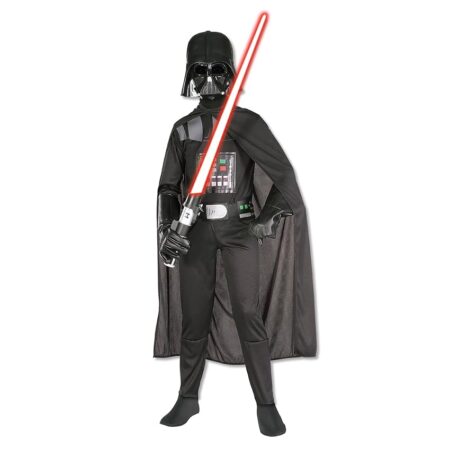 offerta a tempo: rubies costume darth vader classic z per bambino e bambina, tuta con maschera e mantello stampati — 15% da 29,99 € a 25,49 €