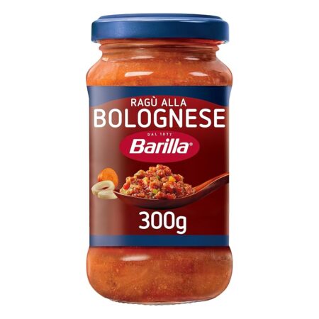 offerta a tempo: barilla sugo ragù alla bolognese, salsa pronta al pomodoro italiano e carne selezionata senza glutine — 33% da 2,75 € a 1,85 €