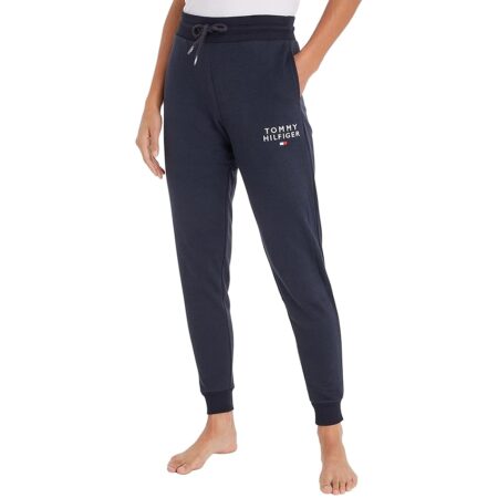 offerta a tempo: tommy hilfiger donna pantaloni da jogging sweatpants lunghi, blu (desert sky) — 14% da 69,90 € a 59,95 €