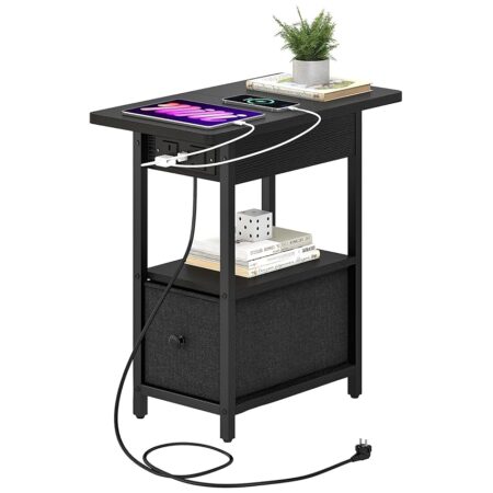 offerta a tempo: tavolino con prese di corrente — 45% da 65,99 € a 36,29 €