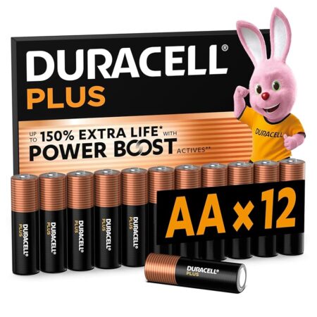offerta a tempo: duracell batterie plus aa (confezione da 12) — 28% da 13,89 € a 9,95 €