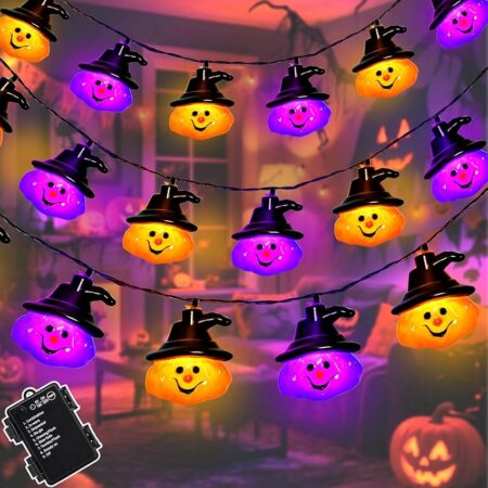 offerta a tempo: catena di luci led a tema halloween — 11% da 8,99 € a 7,99 €