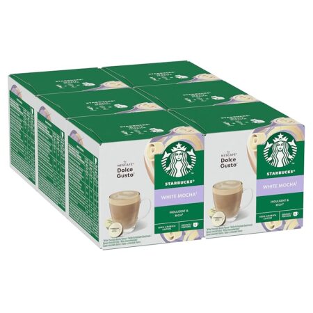 offerta a tempo: starbucks white mocha by nescafé dolce gusto latte cioccolato bianco e caffè — 21% da 31,74 € a 24,99 €