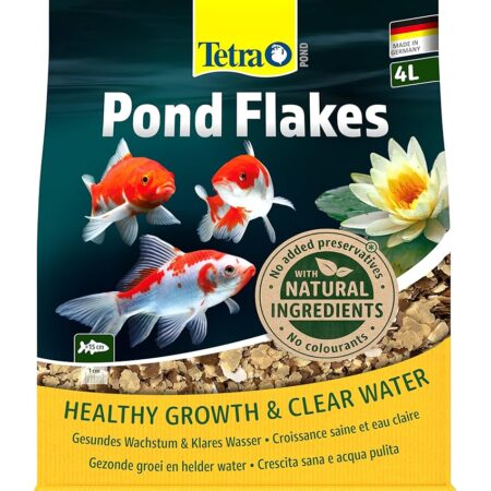 offerta a tempo: tetra pond flakes 4 l mangime per pesci in fiocchi, ottimale per pesci giovani e di — 26% da 20,00 € a 14,75 €