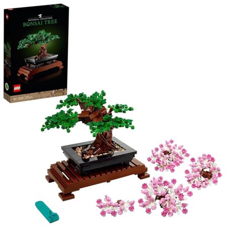 offerta a tempo: lego botanicals albero bonsai kit di piante artificiali, modellino da costruire — 25% da 49,99 € a 37,49 €