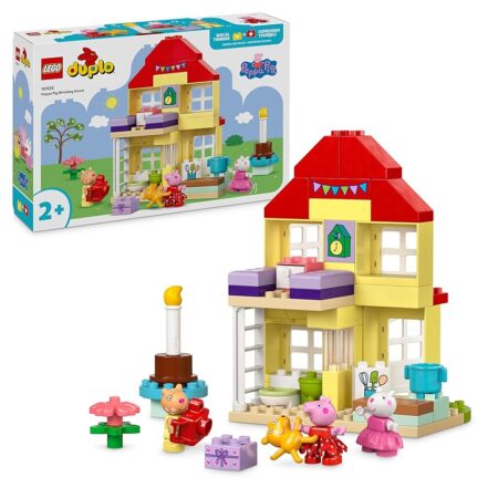 offerta a tempo: lego duplo la casa del compleanno di peppa pig, giochi creativi per bambine e bambini — 20% da 44,99 € a 35,99 €