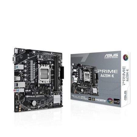 offerta a tempo: asus prime a620m k scheda madre amd matx, ddr5 — 30% da 129,00 € a 89,90 €