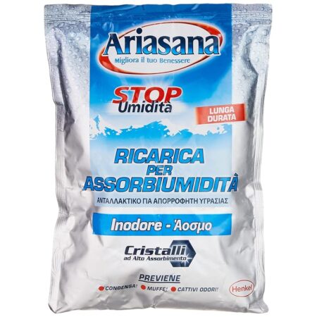 offerta a tempo: ariasana ricarica in sali assorbiumidità — 56% da 4,49 € a 1,99 €