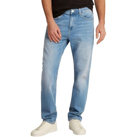 offerta a tempo: tommy jeans uomo jeans ryan slim elasticizzati, blu (denim medium) — 38% da 99,90 € a 62,21 €