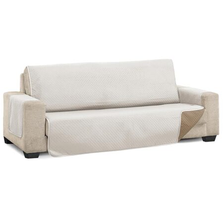 offerta a tempo: martina home diamond copridivano imbottito 2 posti biancheria/pelle — 39% da 33,92 € a 20,58 €