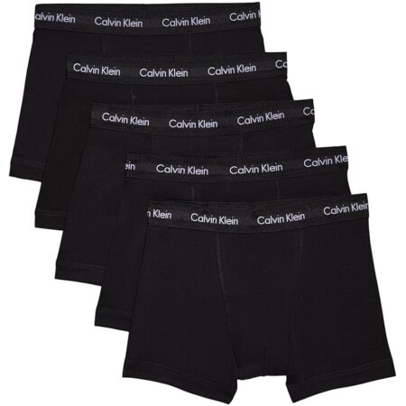 offerta a tempo: calvin klein pantaloncino boxer uomo confezione da 5 cotone elasticizzato — 36% da 69,90 € a 44,99 €