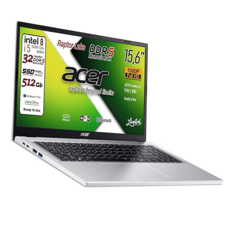 offerta a tempo: notebook extensa silver intel core i5 13420h 13th raptor lake — 8% da 599,00 € a 549,00 €