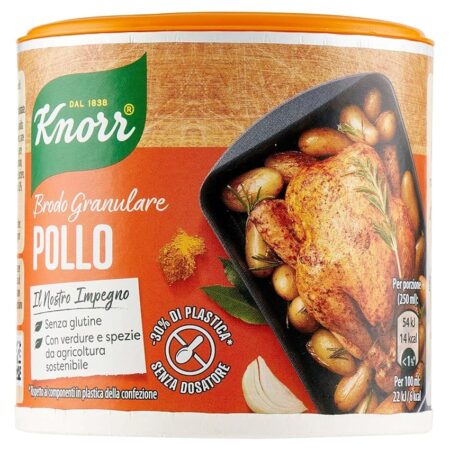 offerta a tempo: knorr brodo granulare pollo, brodo di pollo pronto — 20% da 2,49 € a 1,99 €