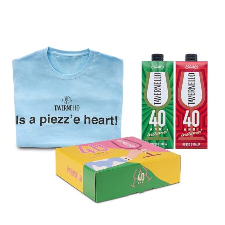 offerta a tempo: tavernello t shirt + 2l di vino bianco / rosso ?️taglia scontata: xl — 50% da 19,90 € a 9,91 €