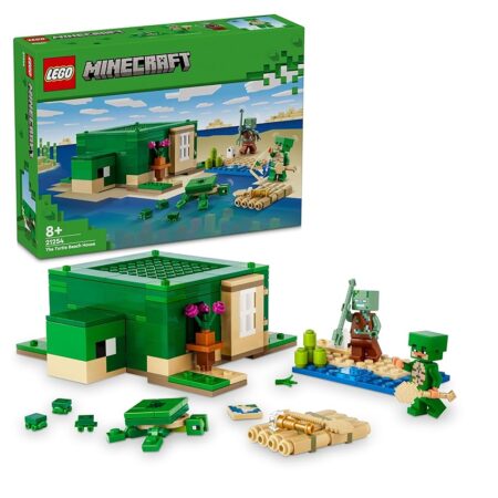offerta a tempo: lego minecraft beach house della tartaruga — 26% da 26,99 € a 19,99 €