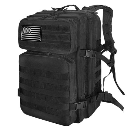 offerta a tempo: hemso zaino militare tattico 45 litri,impermeabile zaino trekking,grande zaini da viaggio,molle — 15% da 38,99 € a 32,99 €