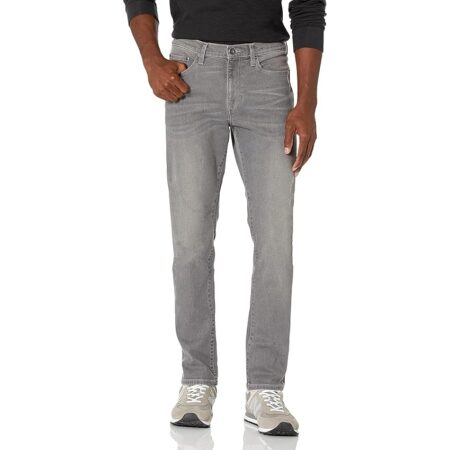 offerta a tempo: amazon essentials jeans slim fit elasticizzati comodi colori fuori produzione uomo — 11% da 29,50 € a 26,20 €