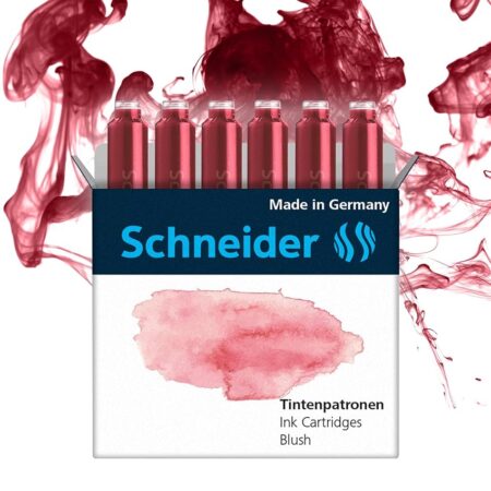 offerta a tempo: schneider cartucce d'inchiostro per penna stilografica colori pastello confezione da 6 — 10% da 7,50 € a 6,75 €
