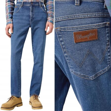 offerta a tempo: wrangler texas slim, jeans uomo — 32% da 89,95 € a 61,52 €