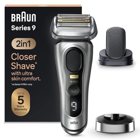 offerta a tempo: braun series 9 pro + regolabarba uomo, rasoio elettrico barba braun serie 9 — 22% da 319,22 € a 249,99 €