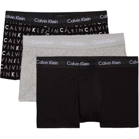 offerta a tempo: calvin klein pantaloncini boxer confezione da 3 uomo low rise trunks cotone elasticizzato — 45% da 44,90 € a 24,64 €