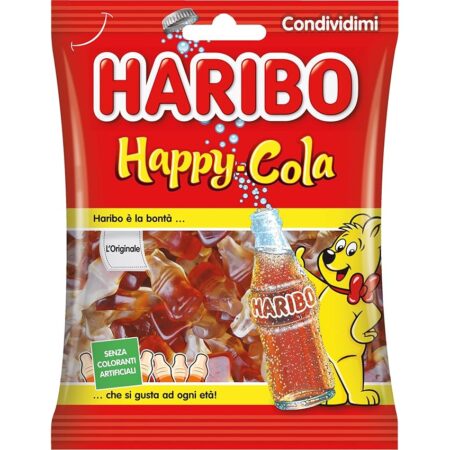 offerta a tempo: haribo happy cola caramelle gommose — 38% da 1,59 € a 0,99 €