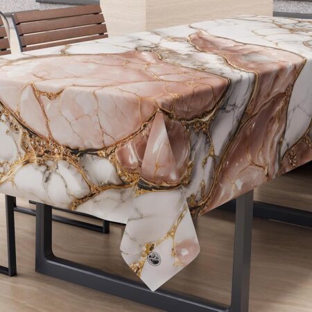 offerta a tempo: petti artigiani italiani tovaglia antimacchia rettangolare copritavolo cucina elegante — 29% da 27,90 € a 19,90 €