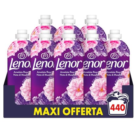 offerta a tempo: lenor ammorbidente lavatrice concentrato 440 lavaggi (8x55) — 40% da 47,99 € a 28,99 €