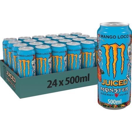 offerta a tempo: monster energy mango loco – 24 lattine da 500ml — 44% da 42,72 € a 24,00 €