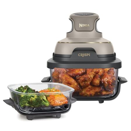 offerta a tempo: ninja crispi friggitrice ad aria portatile, 3.8l — 28% da 179,99 € a 129,99 €