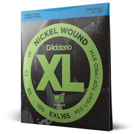 offerta a tempo: d'addario corde basso elettrico xl exl165 4 corde lunga scala — 30% da 28,50 € a 20,00 €