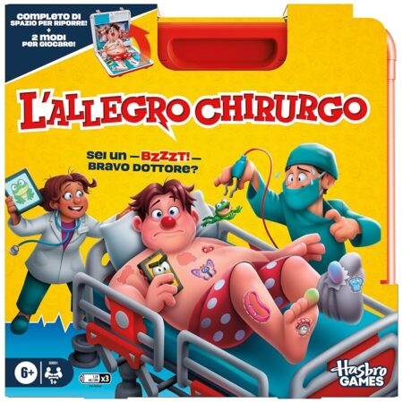 offerta a tempo: hasbro gaming lallegro chirurgo gioco da tavolo — 37% da 29,99 € a 18,99 €