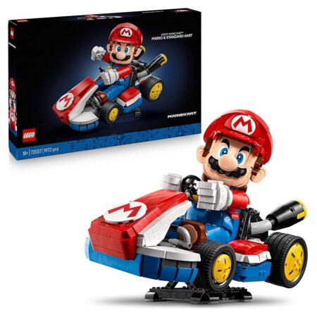 offerta a tempo: lego mario kart: mario e kart standard personaggio nintendo da esposizione con modellino — 30% da 169,99 € a 118,99 €