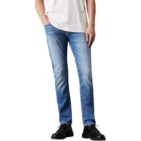 offerta a tempo: calvin klein uomo jeans slim fit, blu (denim medium) — 40% da 109,90 € a 65,99 €