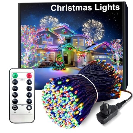 offerta a tempo: arkochic 30m luci albero di natale, 300 led luci natalizie da esterno ed interno — 7% da 29,99 € a 27,99 €