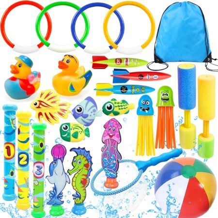 offerta a tempo: set di giocattoli da bagno per bambini — 50% da 13,99 € a 6,99 €