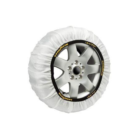 offerta a tempo: goodyear set di 2 calze da neve in tessuto per auto ultra grip taglia m — 23% da 49,68 € a 38,35 €