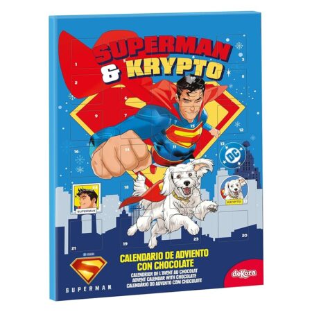 offerta a tempo: calendario dell’avvento superman & krypto — 34% da 8,99 € a 5,93 €