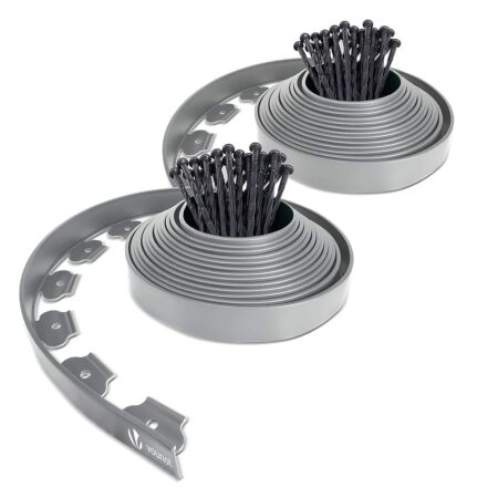 offerta a tempo: vounot bordo giardino flessibile, bordi aiuole plastica — 12% da 59,99 € a 52,82 €