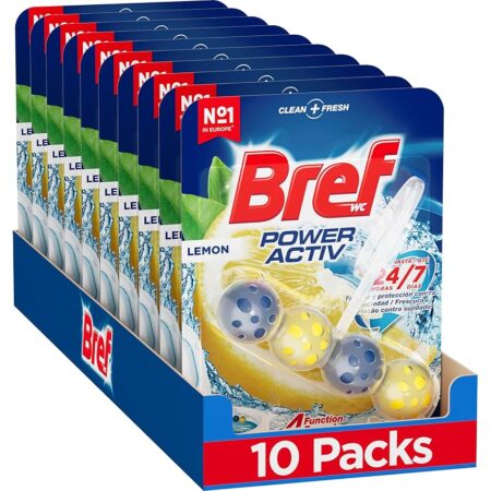 offerta a tempo: bref wc power activ lemon, detergente wc profumatore — 45% da 21,50 € a 11,82 €
