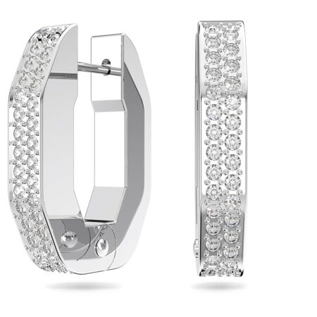 offerta a tempo: swarovski orecchini a cerchio dextera, ottagonale — 35% da 139,00 € a 90,99 €