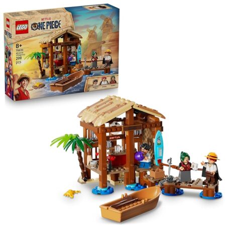 offerta a tempo: lego one piece la capanna del villaggio foosha giocattolo con barca — 30% da 29,99 € a 20,99 €