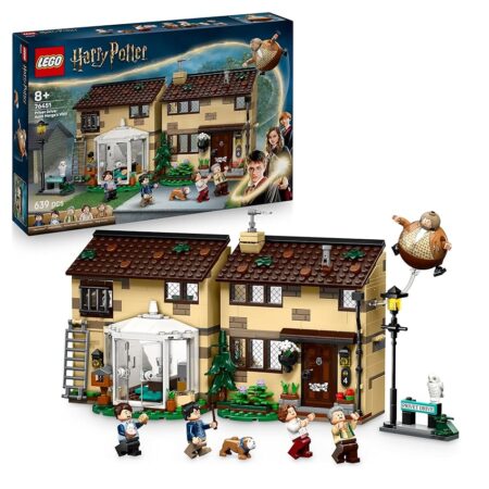 offerta a tempo: lego harry potter privet drive: la visita di zia marge casa giocattolo con interni dettagliati — 25% da 89,99 € a 67,49 €