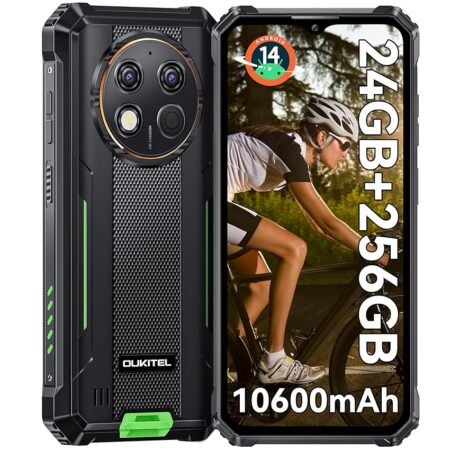 offerta a tempo: oukitel g1 rugged smartphone android 14 2024 24gb+256gb/1tb 10600mah telefono indistruttibile — 24% da 187,71 € a 142,49 €