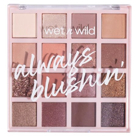 offerta a tempo: wet n wild always blushin' eyeshadow palette, palette ombretti in 16 colori neutri — 14% da 11,49 € a 9,90 €